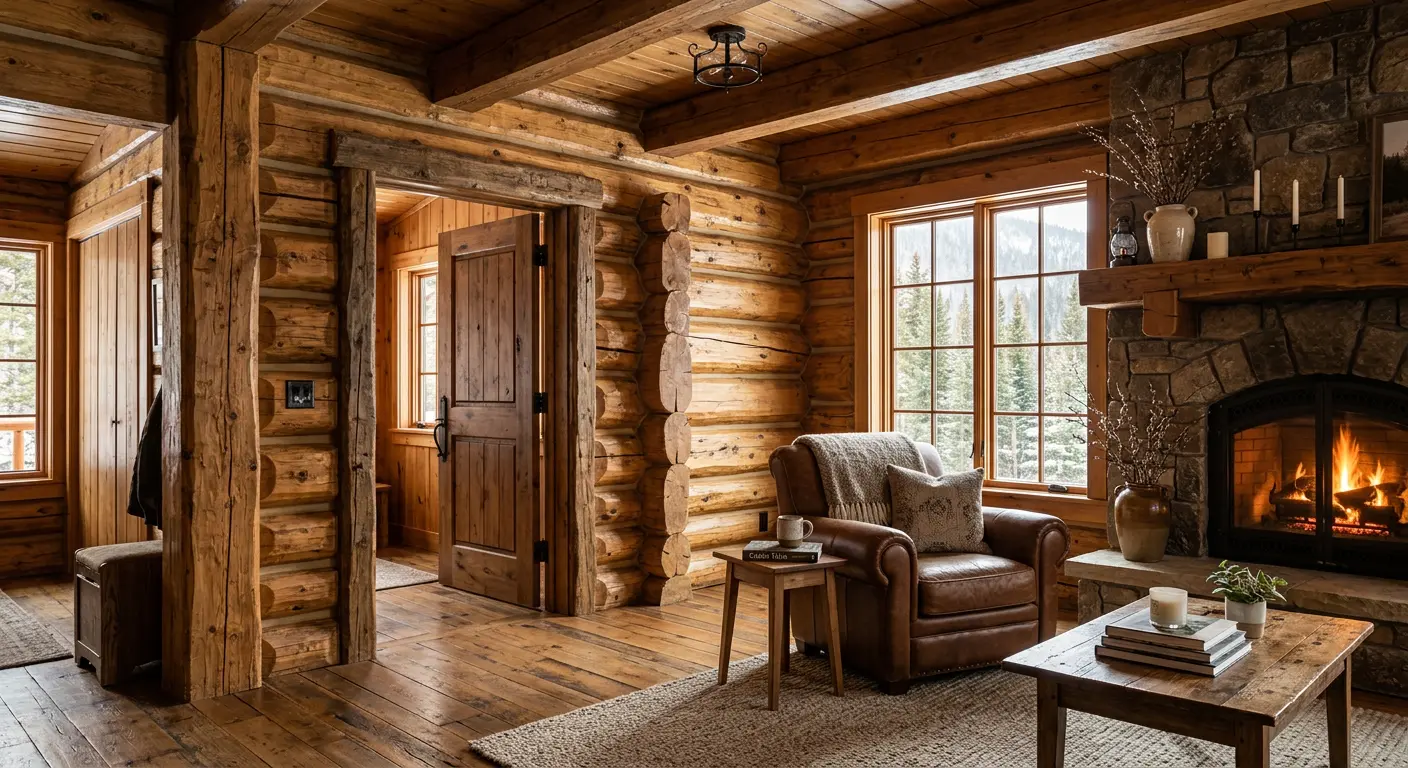Log Cabin at Village Green Retreat in Doi Saket, Chiang Mai